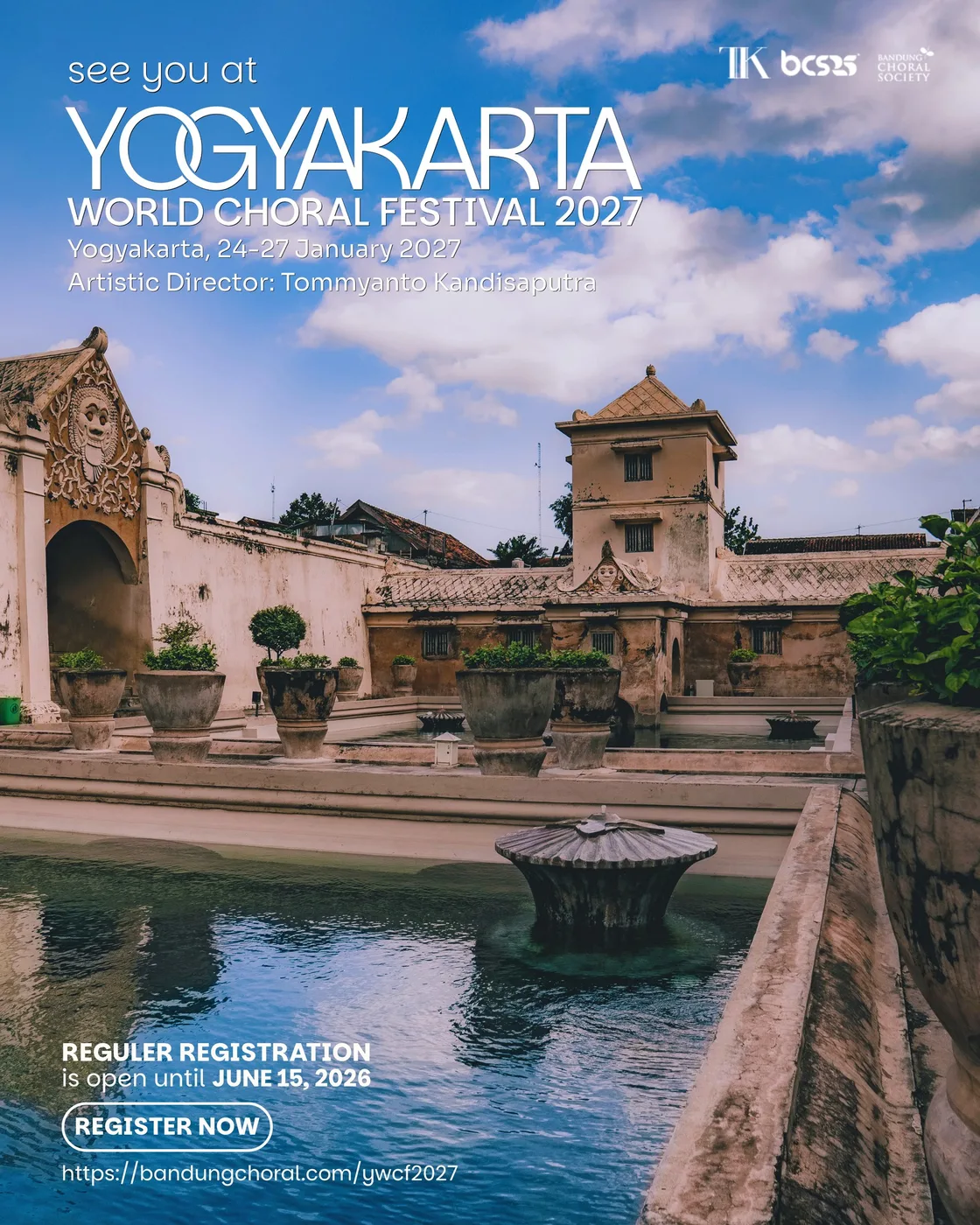 Poster 2nd Yogyakarta World Choral Festival 2027