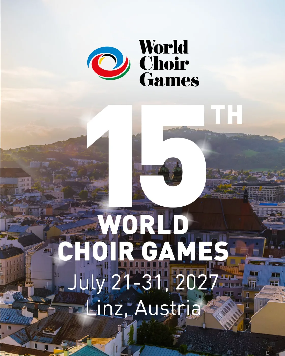 Poster 15th World Choir Games (WCG) 2027